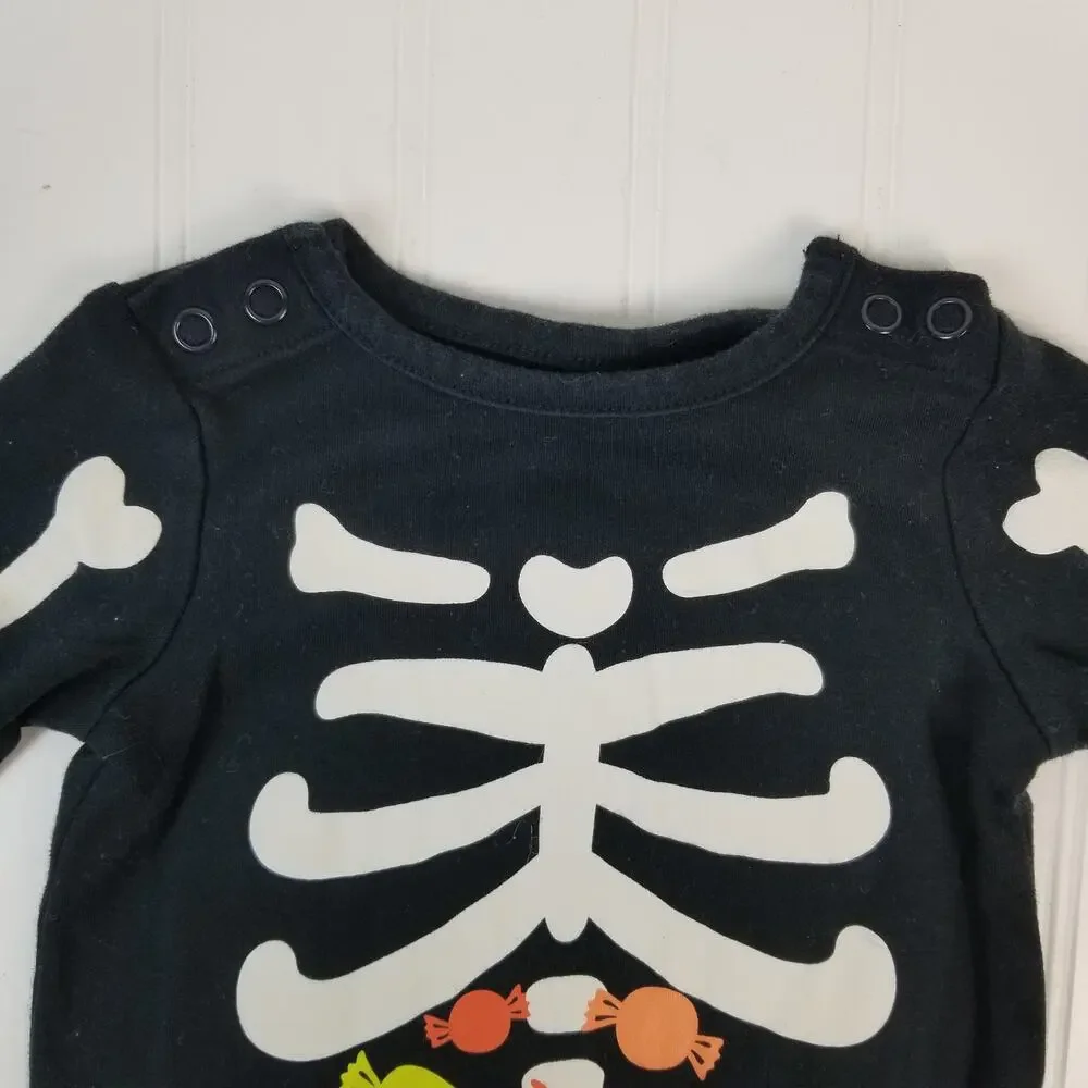 Carter's‎ 3M Skeleton Halloween one piece